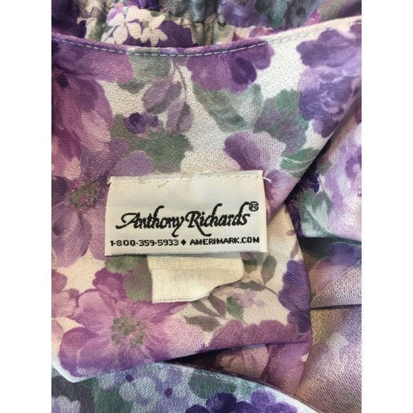 Anthony Richards vintage floral print dress size M - Picture 8 of 8